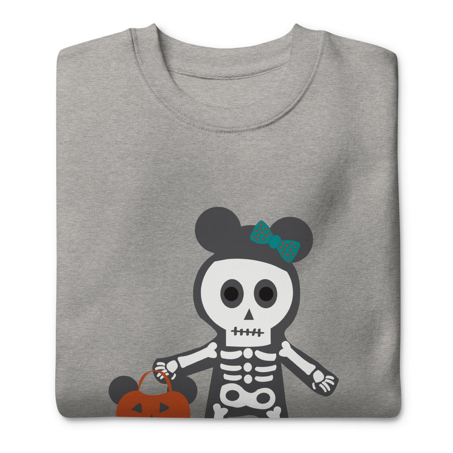 Spooky Silly Skeleton Unisex Premium Sweatshirt adult halloween topcosplaydisney halloween#tag4##tag5##tag6#