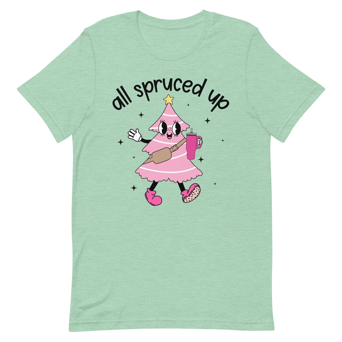 Spruced Christmas Cake Unisex t-shirt christmas cakechristmas giftLittle Lady Shay Boutique