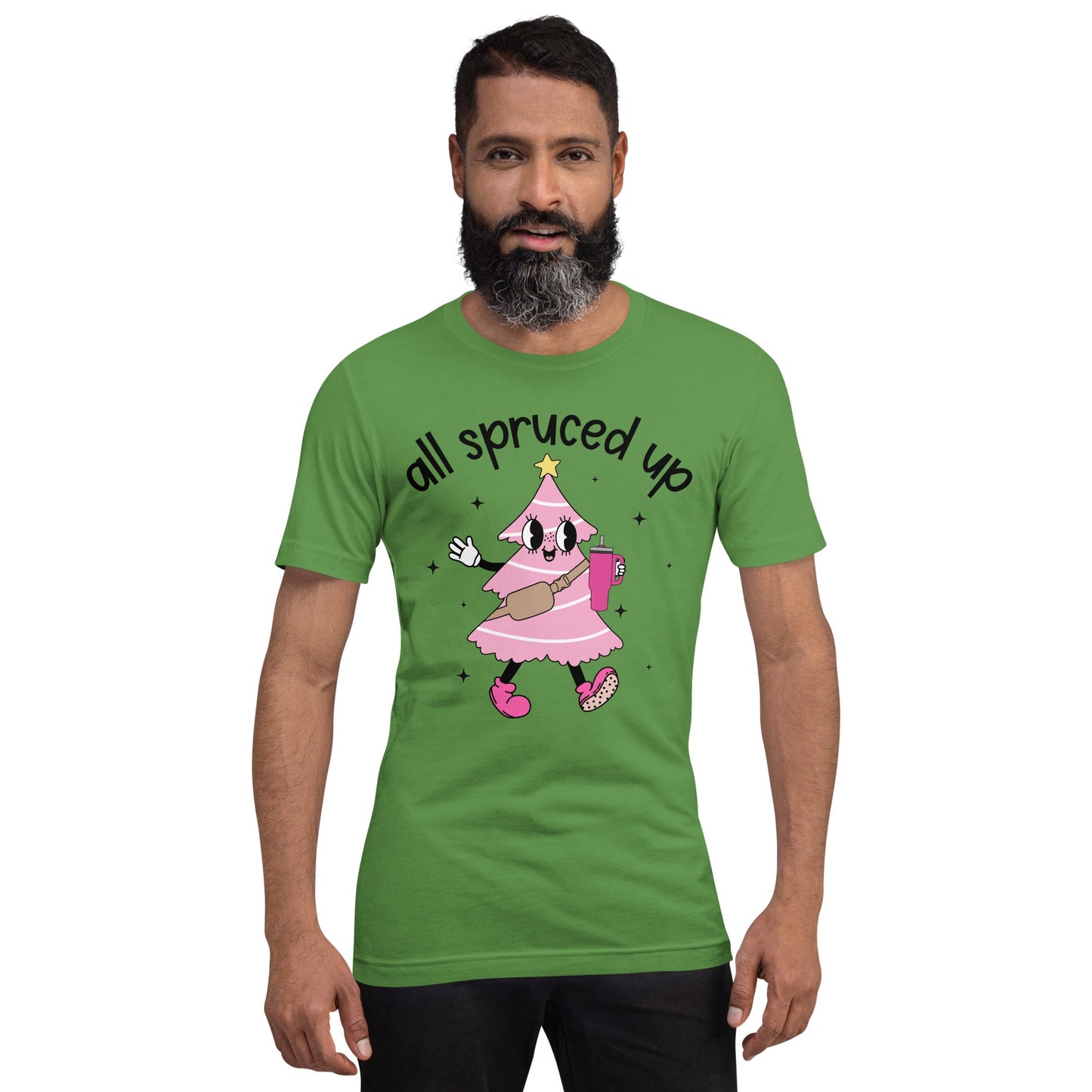 Spruced Christmas Cake Unisex t-shirt christmas cakechristmas giftLittle Lady Shay Boutique