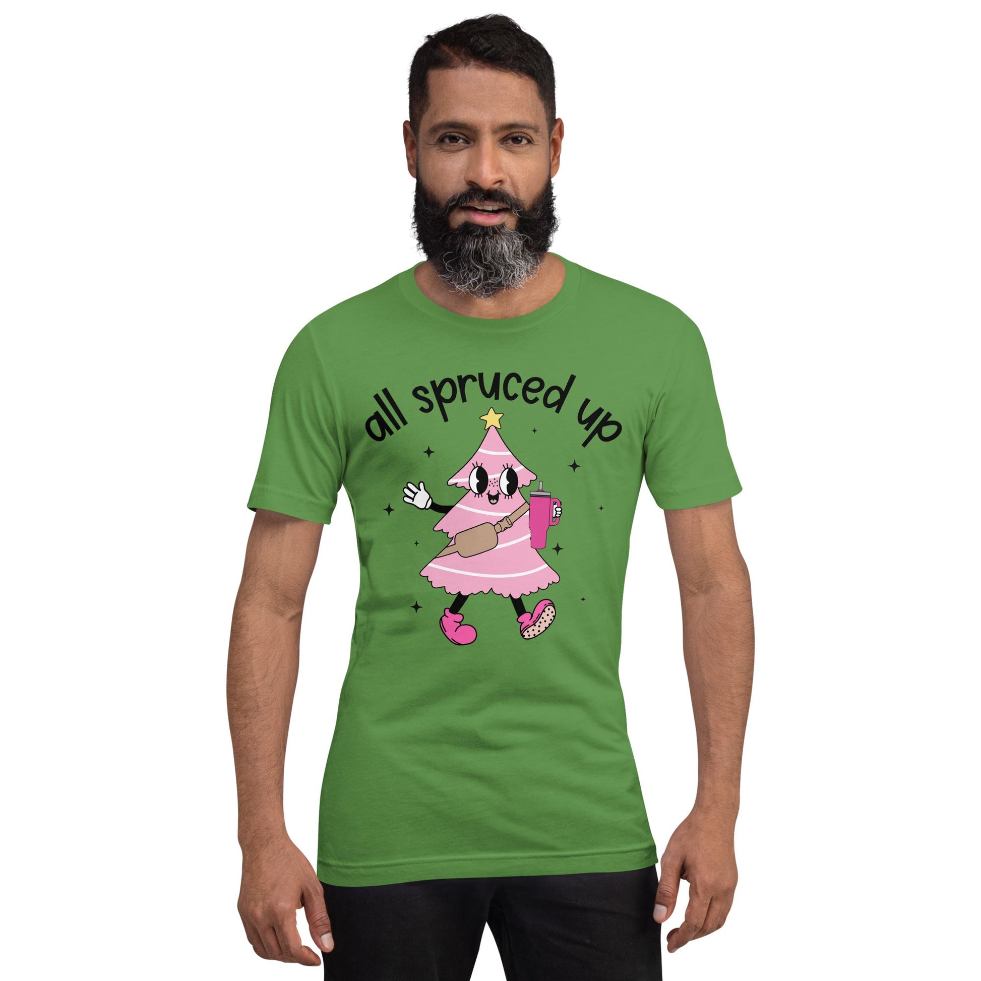 Spruced Christmas Cake Unisex t-shirt christmas cakechristmas giftLittle Lady Shay Boutique