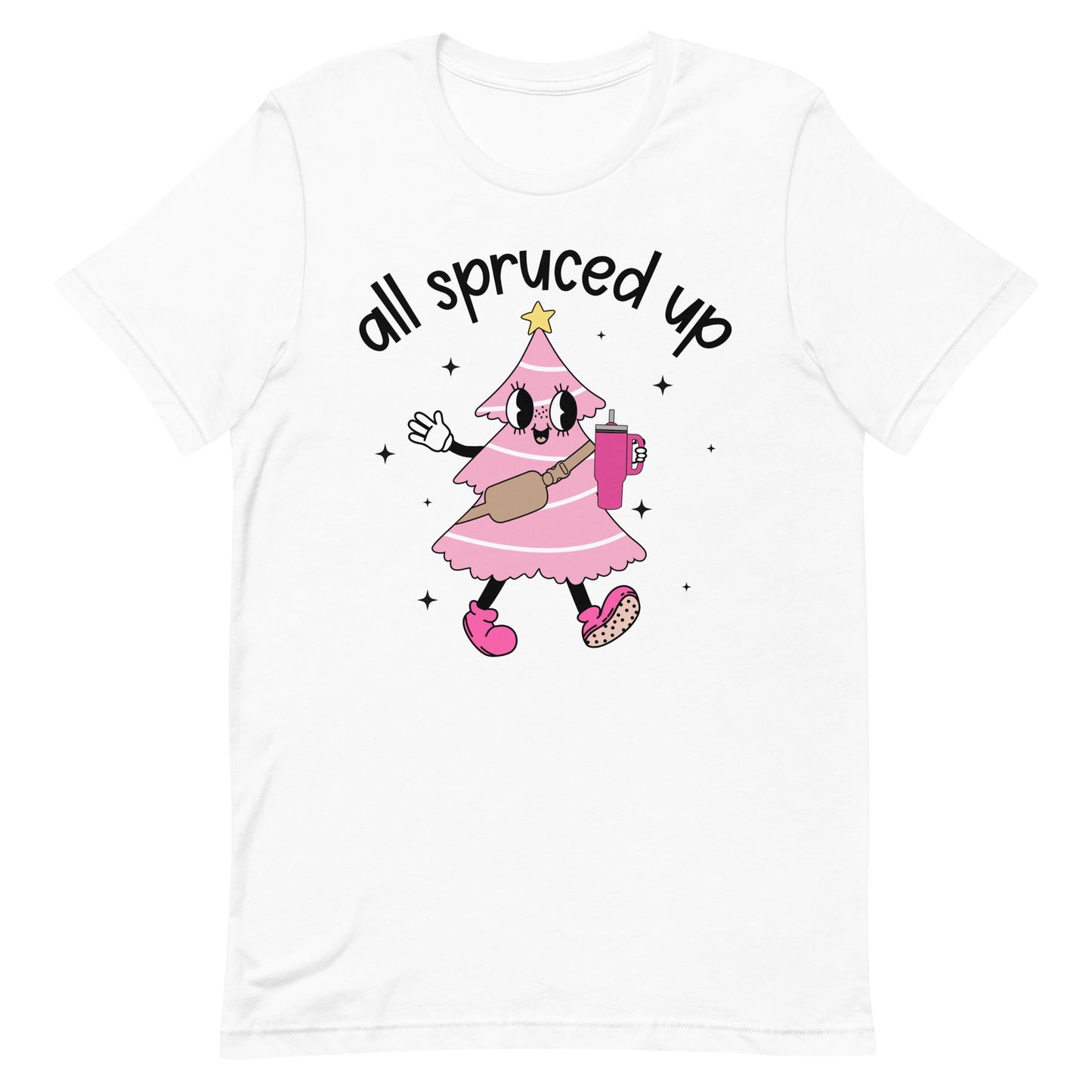 Spruced Christmas Cake Unisex t-shirt christmas cakechristmas giftLittle Lady Shay Boutique