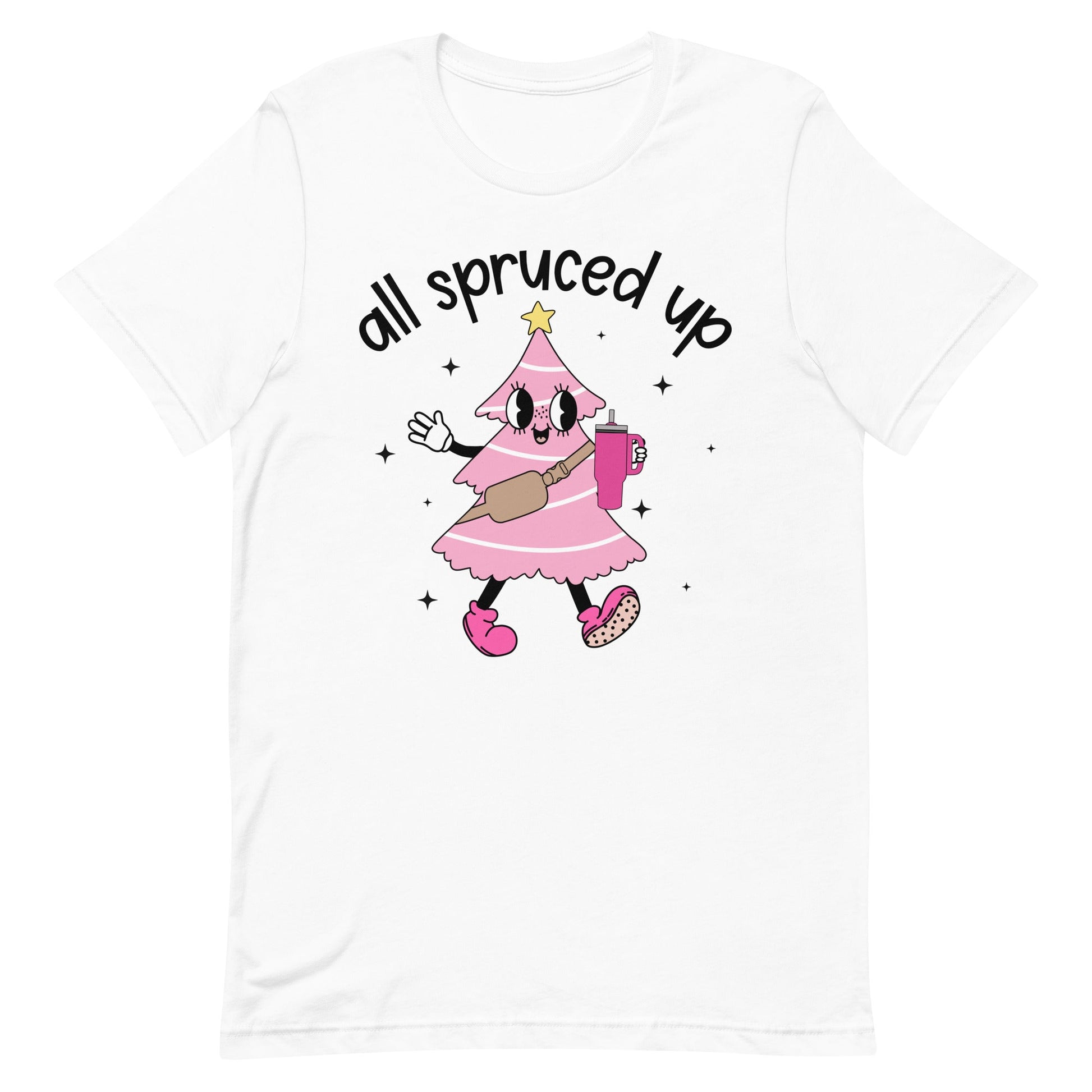 Spruced Christmas Cake Unisex t-shirt christmas cakechristmas giftLittle Lady Shay Boutique