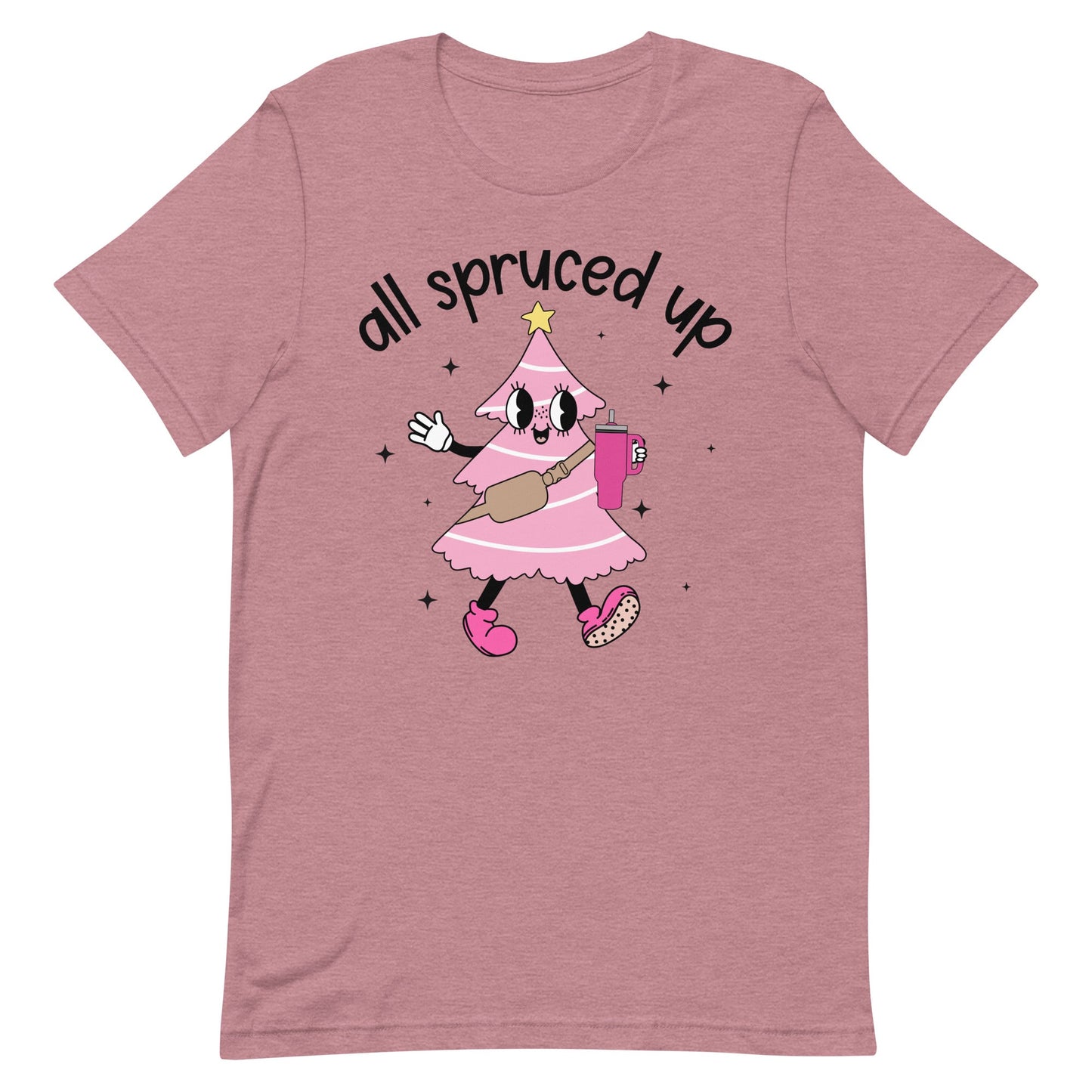 Spruced Christmas Cake Unisex t-shirt christmas cakechristmas giftLittle Lady Shay Boutique
