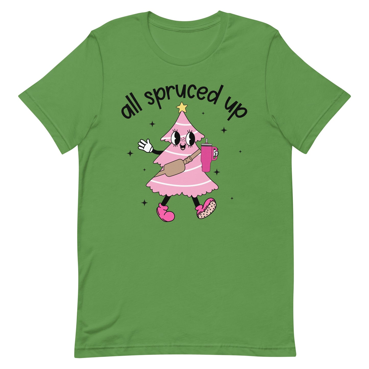 Spruced Christmas Cake Unisex t-shirt christmas cakechristmas giftLittle Lady Shay Boutique