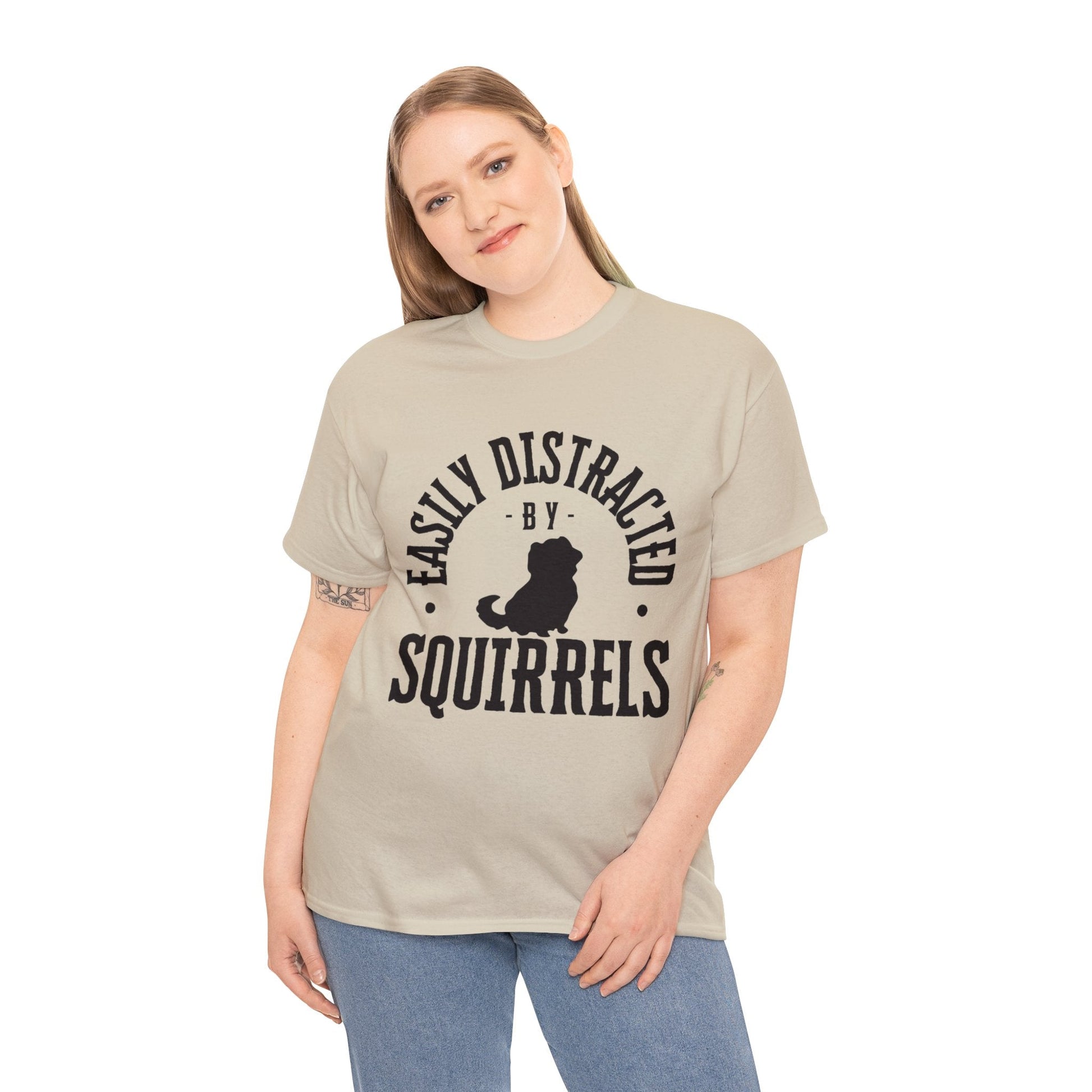 Squirrel! Unisex Heavy Cotton Tee Crew neckDTGT-ShirtWrong Lever Clothing