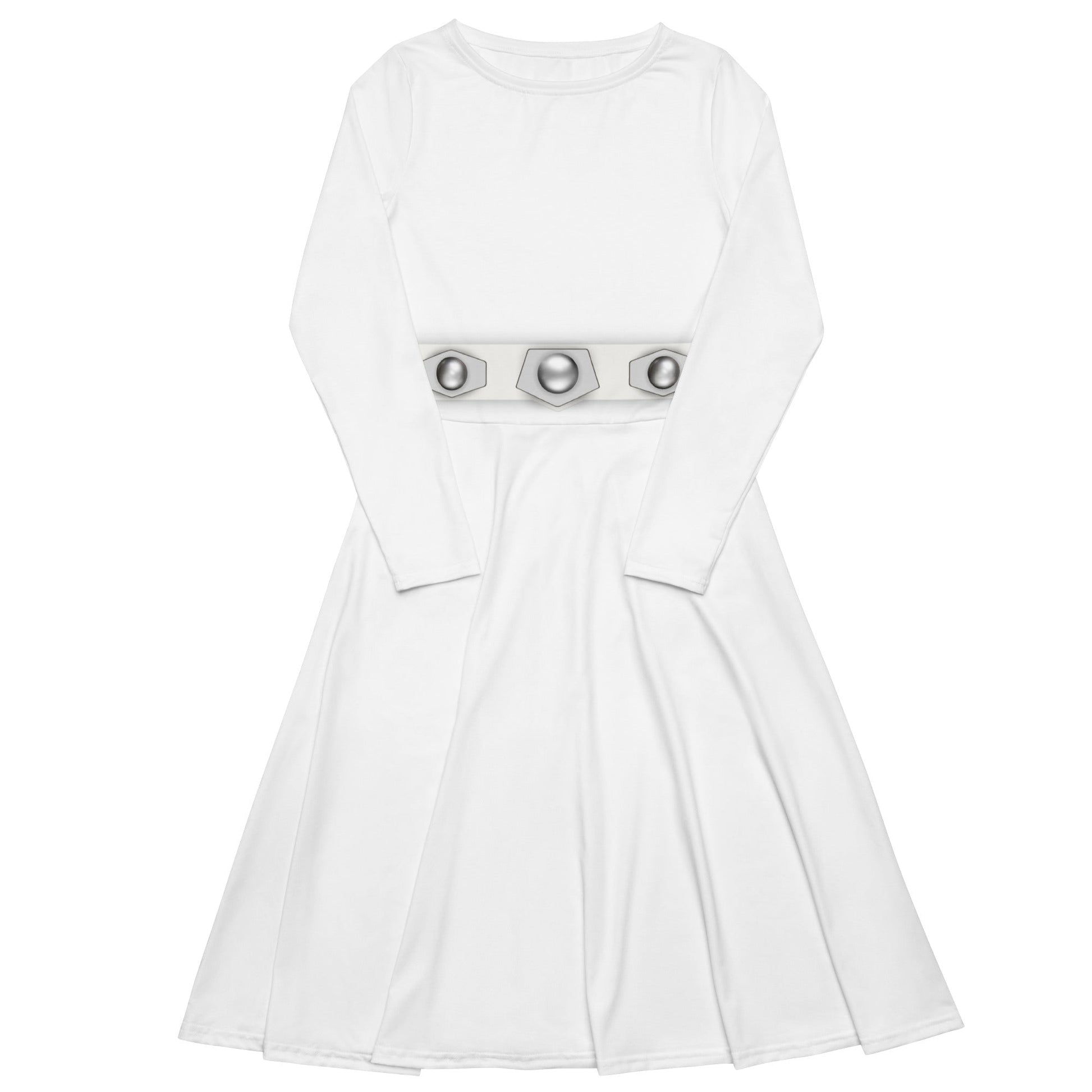 Star Princess long sleeve midi dress- Halloween Costume, Cosplay, Bounding cosplaydisney dressdisney halloween#tag4##tag5##tag6#