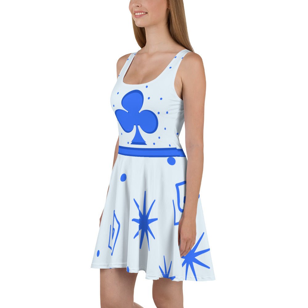 Teacup Blue Skater Dress alice costumebachelorette stylesCoordinating trip#tag4##tag5##tag6#