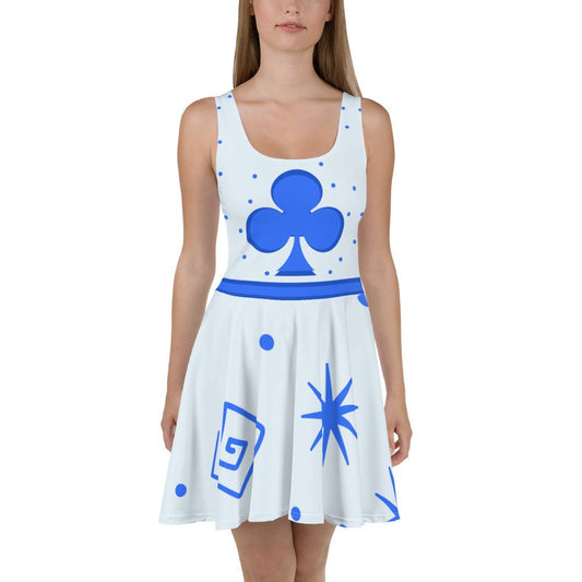 Teacup Blue Skater Dress alice costumebachelorette stylesCoordinating trip#tag4##tag5##tag6#