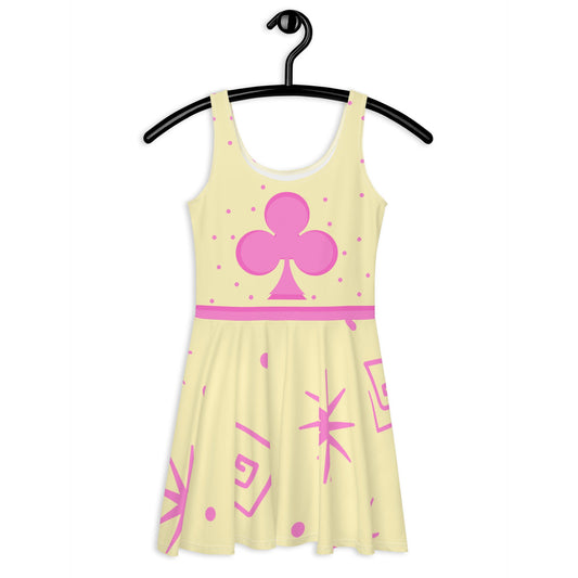 Teacup Yellow Skater Dress alice costumebachelorette stylesCoordinating trip#tag4##tag5##tag6#