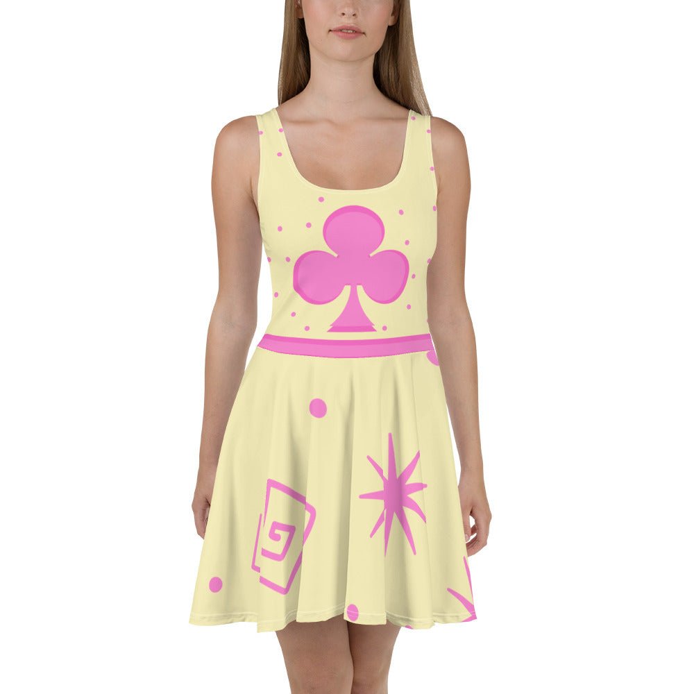 Teacup Yellow Skater Dress alice costumebachelorette stylesCoordinating trip#tag4##tag5##tag6#