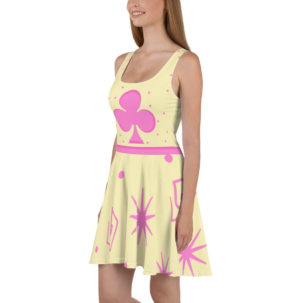 Teacup Yellow Skater Dress alice costumebachelorette stylesCoordinating trip#tag4##tag5##tag6#