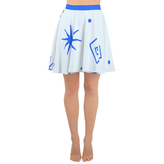 Teacups Blue Skater Skirt alice costumebachelorette stylesCoordinating trip#tag4##tag5##tag6#