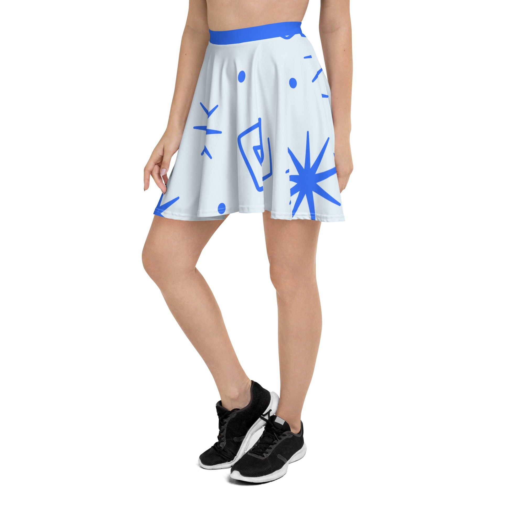 Teacups Blue Skater Skirt alice costumebachelorette stylesCoordinating trip#tag4##tag5##tag6#