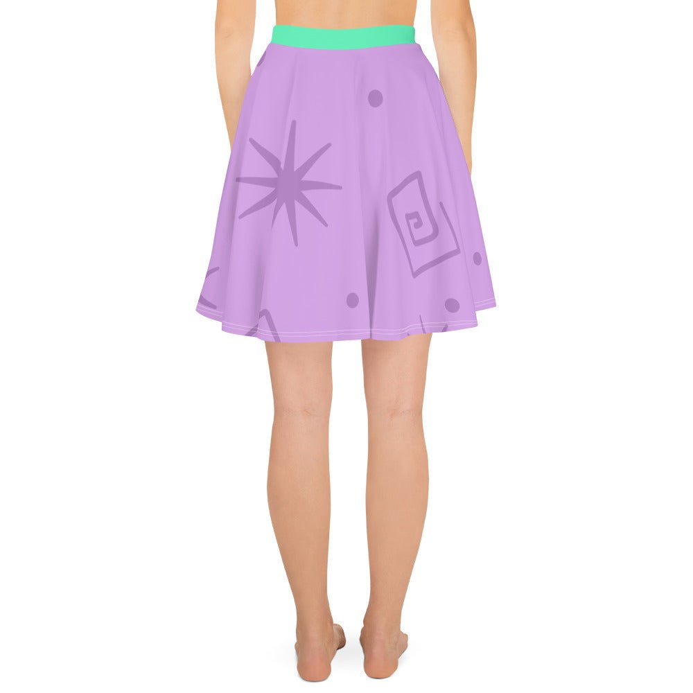 Teacups Purple Skater Skirt alice costumebachelorette stylesCoordinating trip#tag4##tag5##tag6#