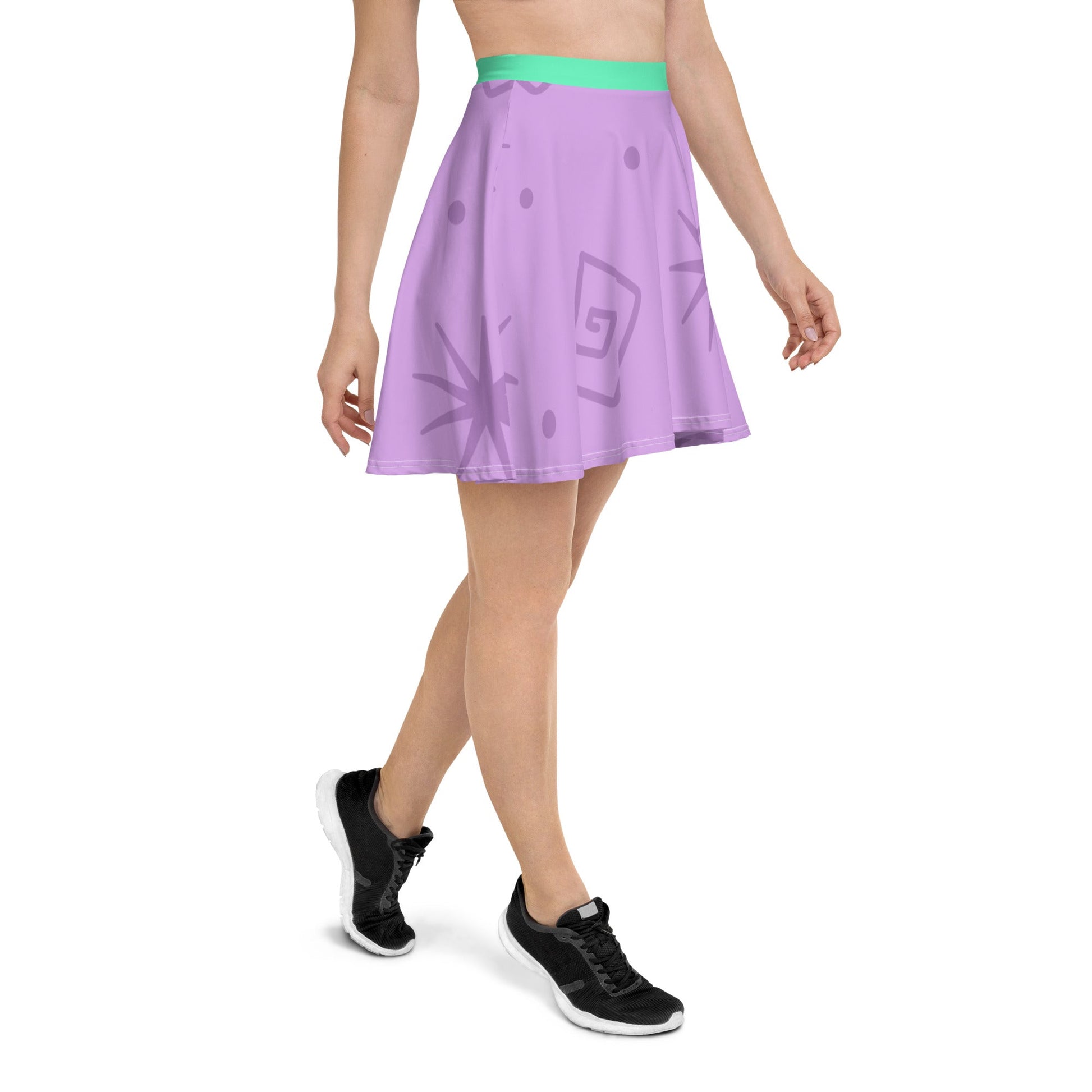 Teacups Purple Skater Skirt alice costumebachelorette stylesCoordinating trip#tag4##tag5##tag6#