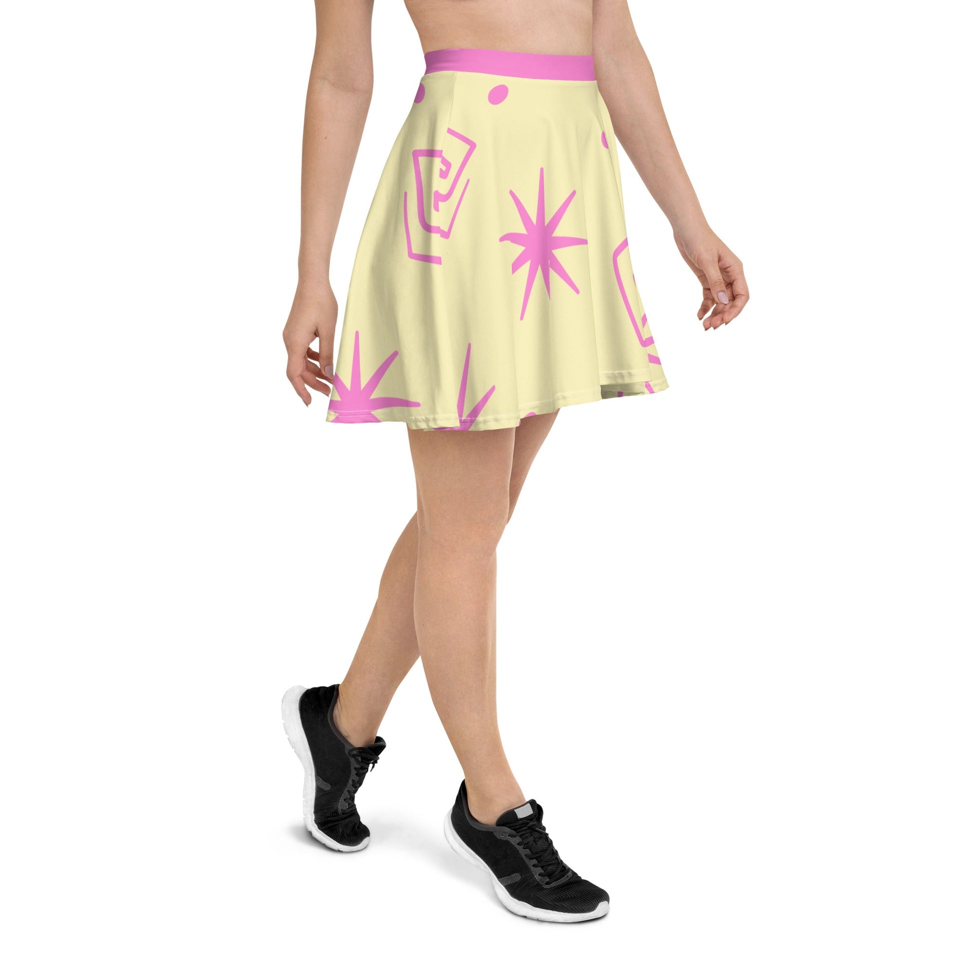 Teacups Yellow Skater Skirt alice costumebachelorette stylesCoordinating trip#tag4##tag5##tag6#