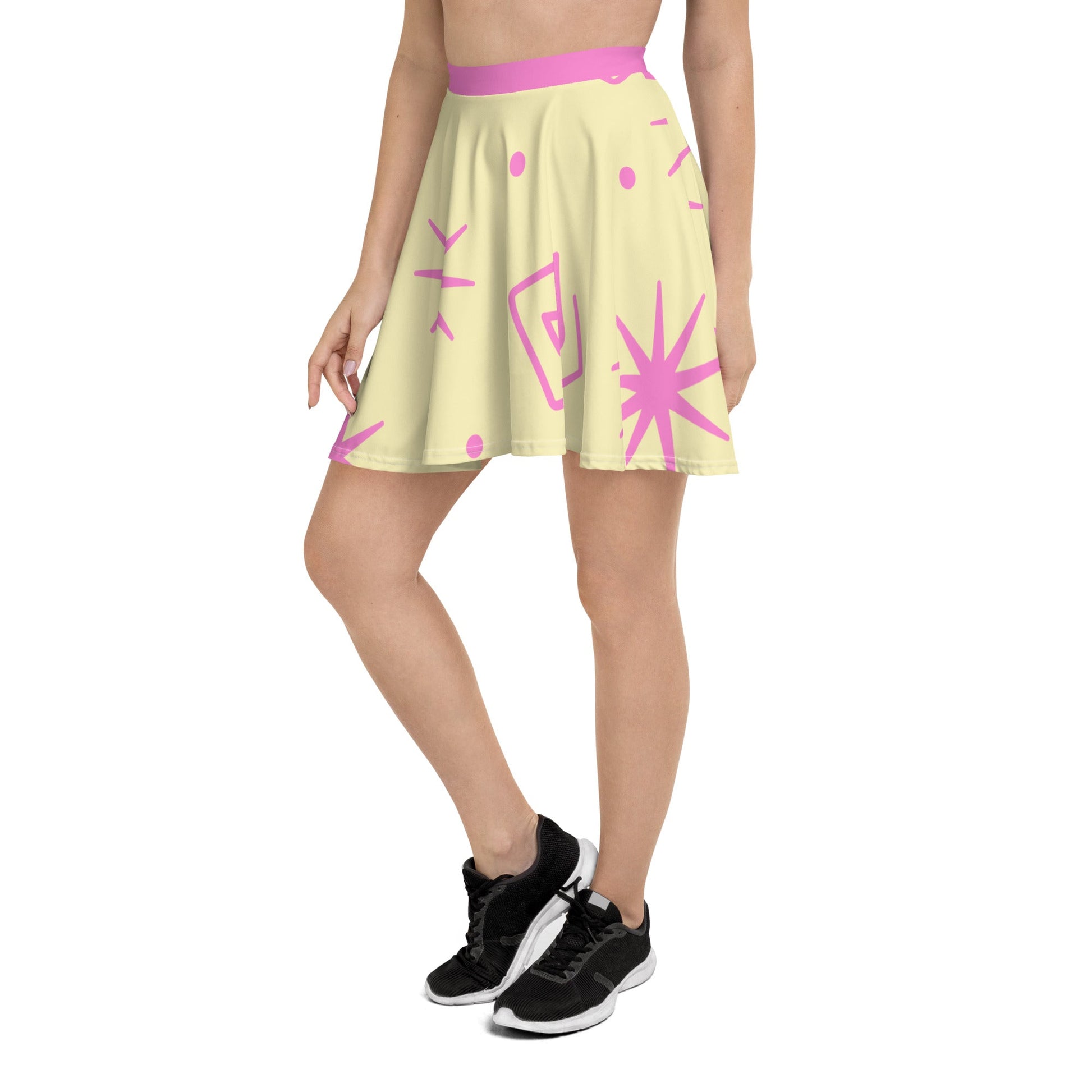 Teacups Yellow Skater Skirt alice costumebachelorette stylesCoordinating trip#tag4##tag5##tag6#