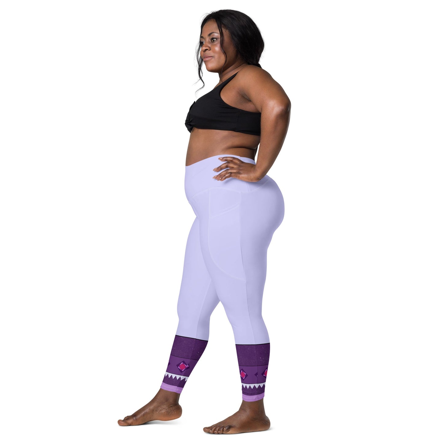The Asha Leggings with pockets asha race costumeasha wish styleAdult LeggingsWrong Lever Clothing