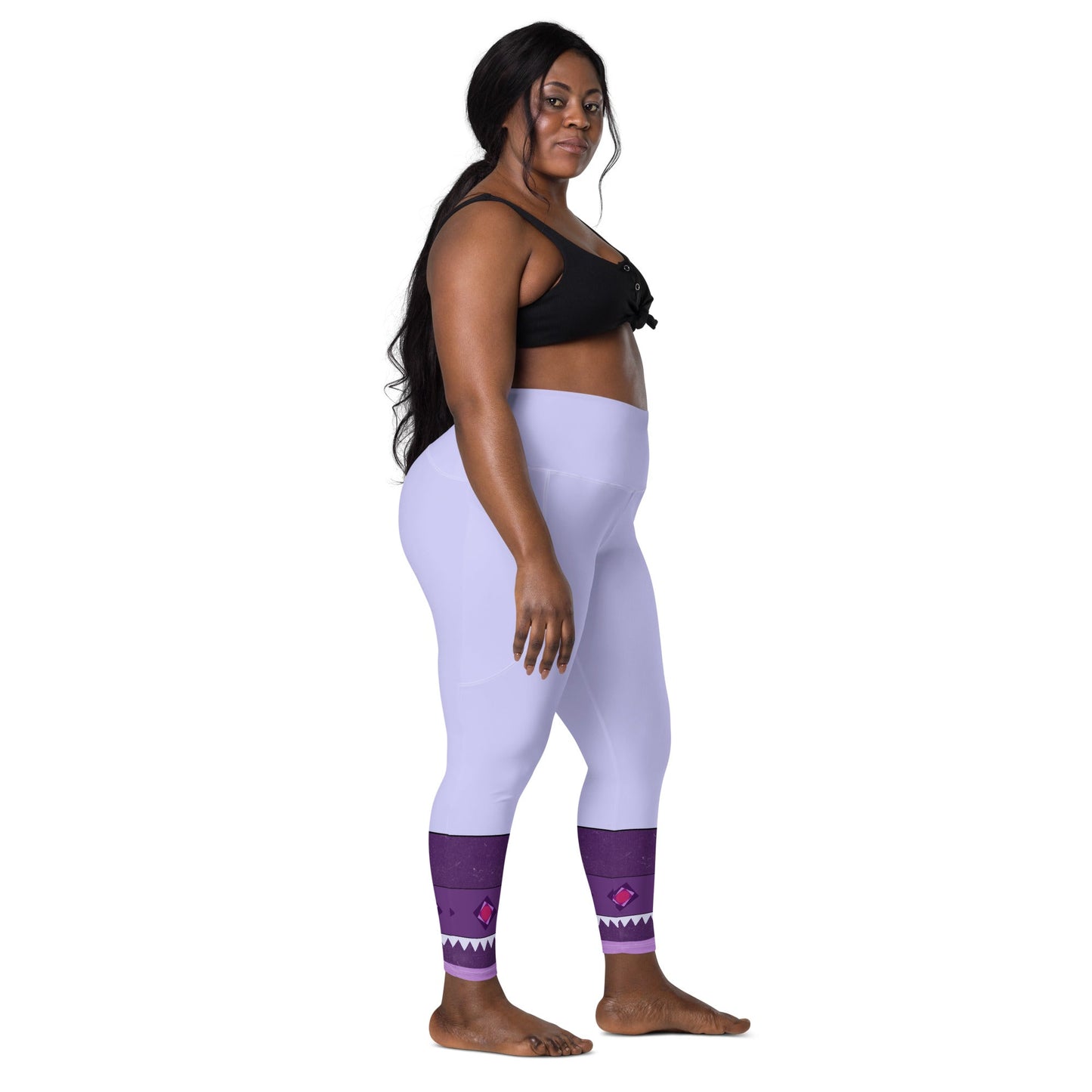 The Asha Leggings with pockets asha race costumeasha wish styleAdult LeggingsWrong Lever Clothing
