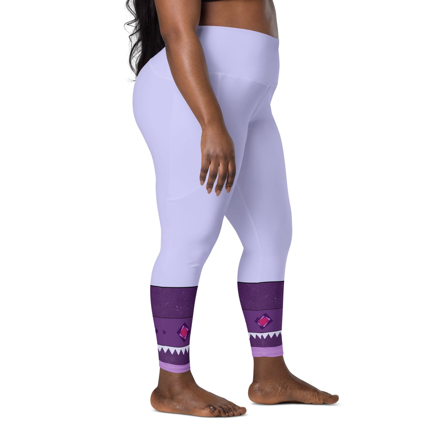 The Asha Leggings with pockets asha race costumeasha wish styleAdult LeggingsWrong Lever Clothing
