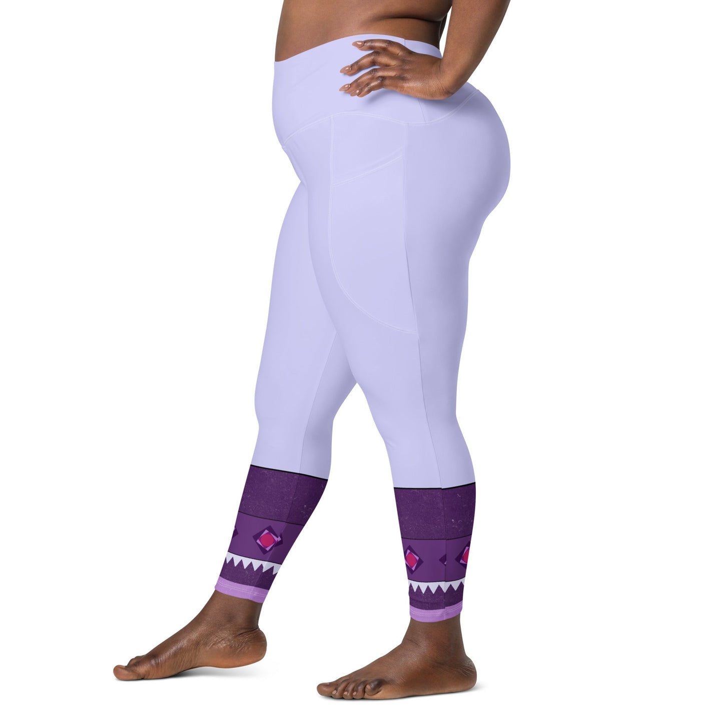 The Asha Leggings with pockets asha race costumeasha wish styleAdult LeggingsWrong Lever Clothing