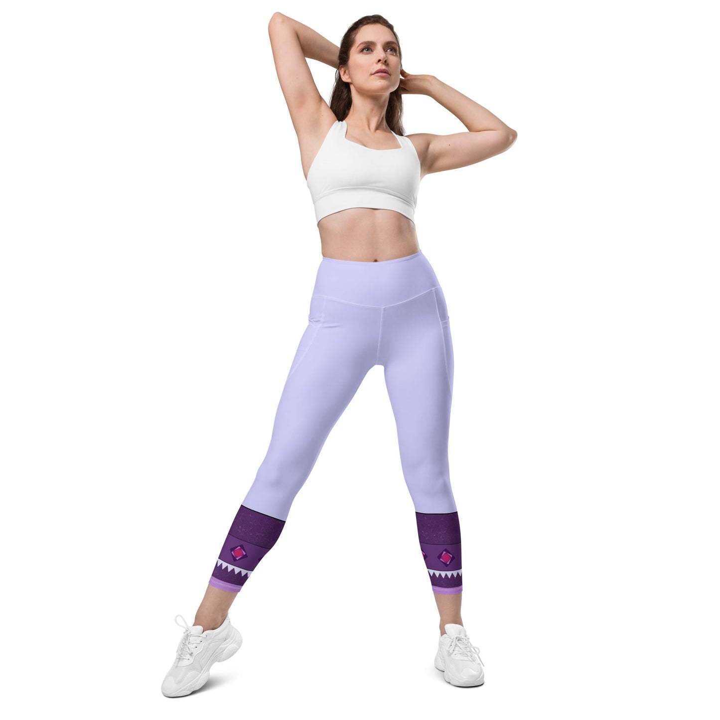 The Asha Leggings with pockets asha race costumeasha wish styleAdult LeggingsWrong Lever Clothing