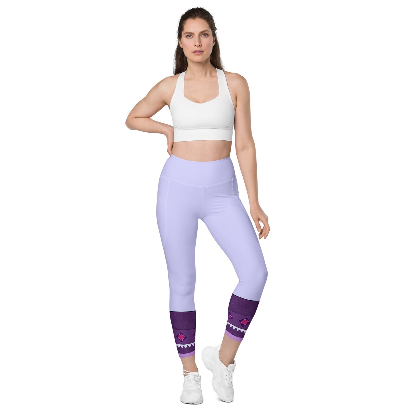 The Asha Leggings with pockets asha race costumeasha wish styleAdult LeggingsWrong Lever Clothing