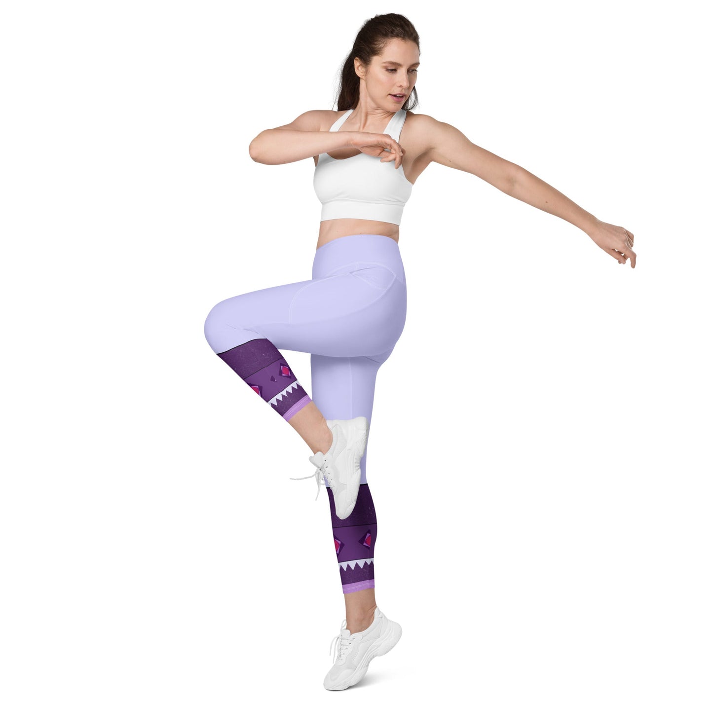 The Asha Leggings with pockets asha race costumeasha wish styleAdult LeggingsWrong Lever Clothing