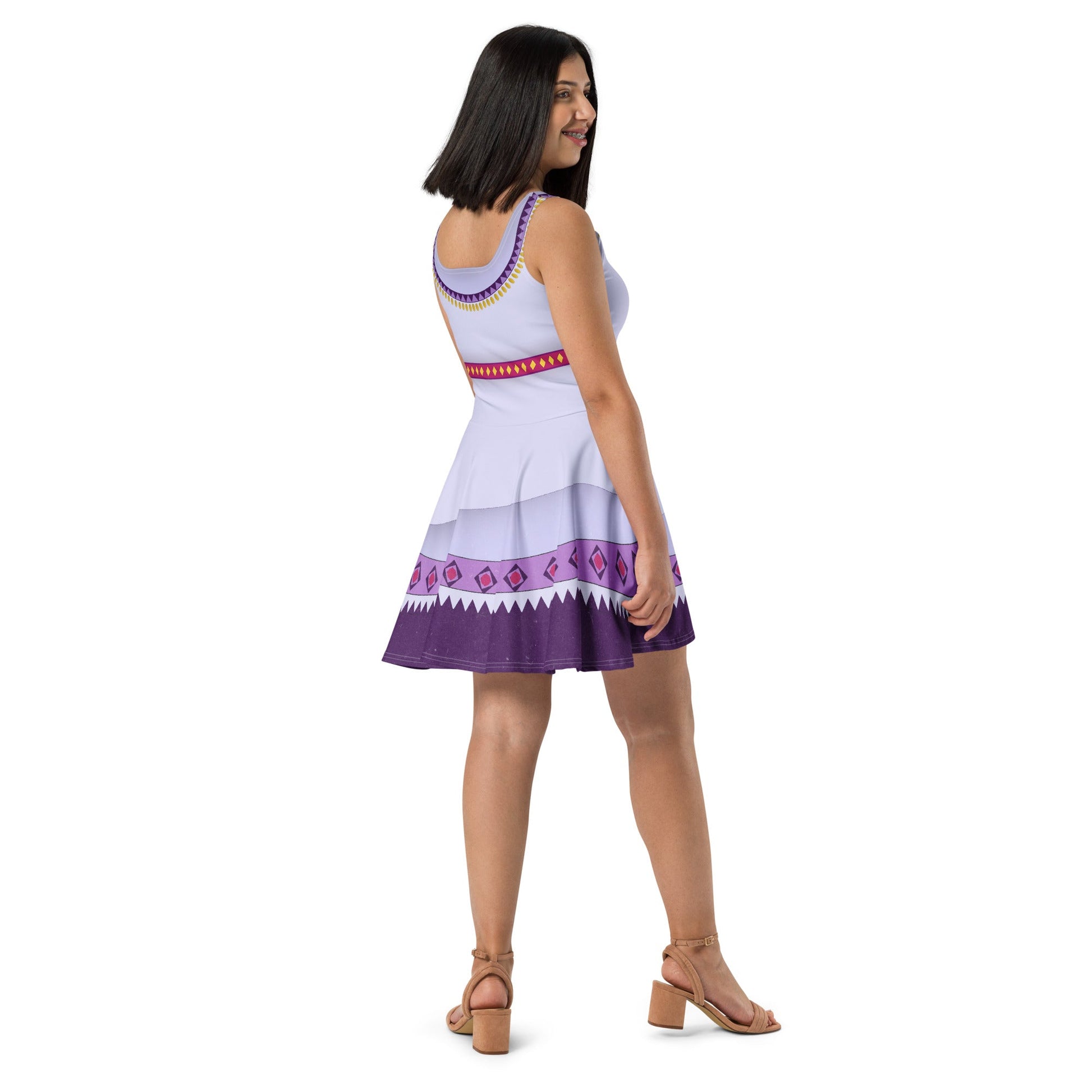 The Asha Skater Dress asha adult dressasha disney wishSkater SkirtLittle Lady Shay Boutique