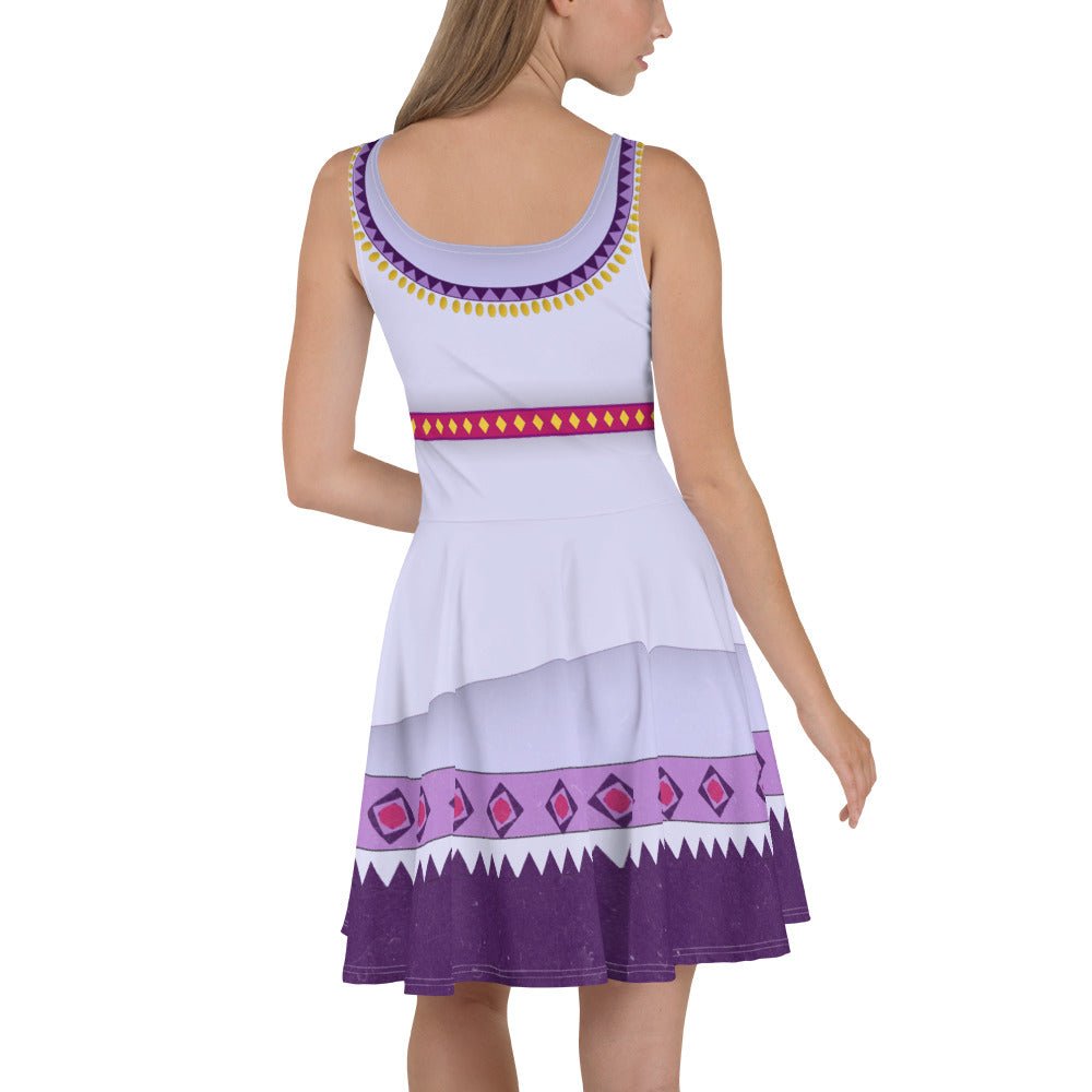 The Asha Skater Dress asha adult dressasha disney wishSkater SkirtLittle Lady Shay Boutique