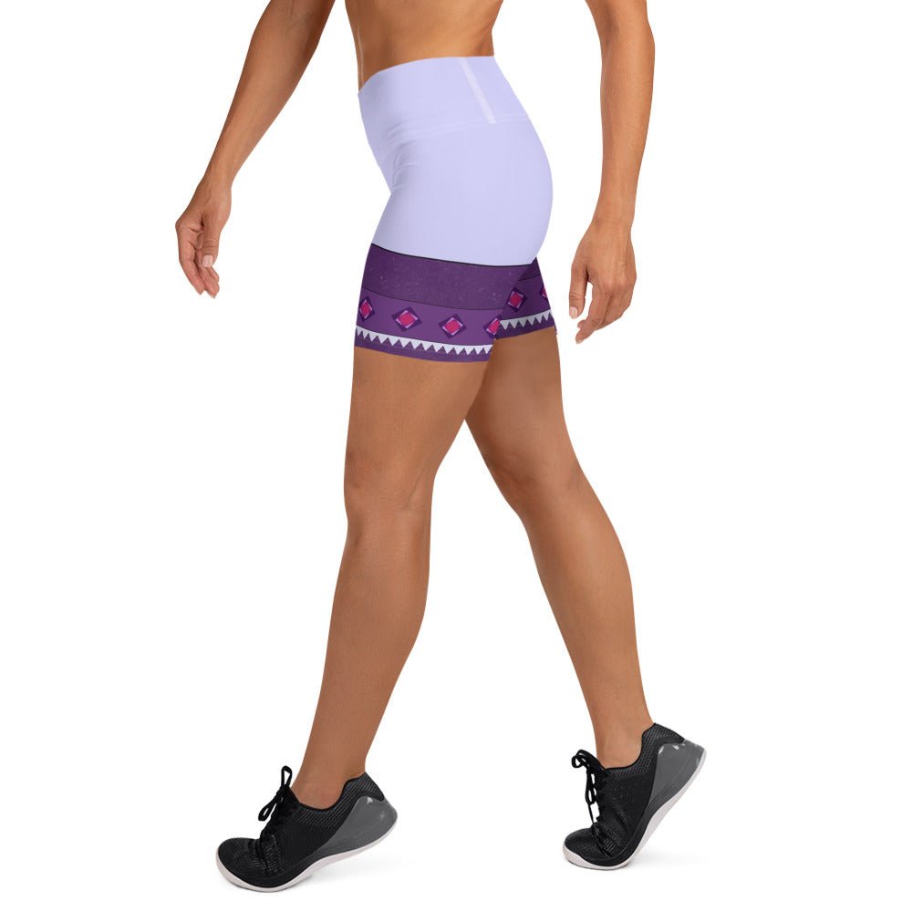 The Asha Yoga Shorts asha race costumeasha wish styleAdult ShortsWrong Lever Clothing