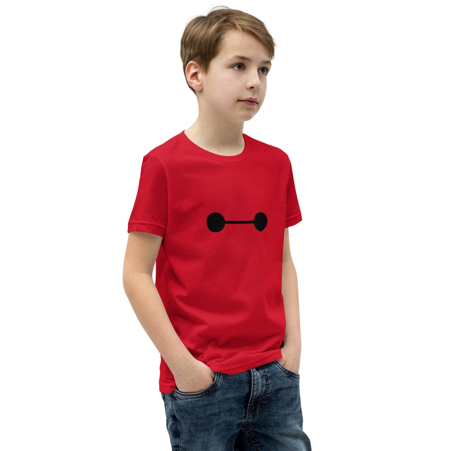 The Bay Youth Short Sleeve T-Shirt baymax topbig hero 6cosplay styles#tag4##tag5##tag6#