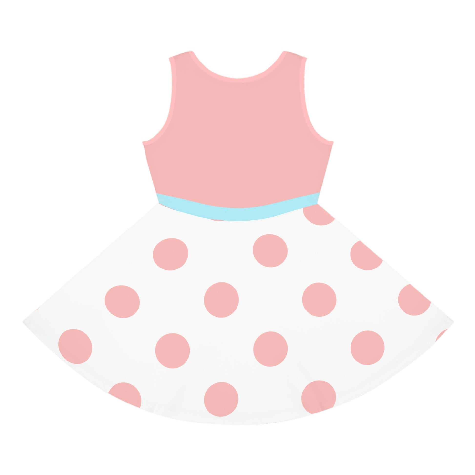 The "Bo Peep" Girls' Sleeveless Sundress All Over PrintAOPAOP Clothing#tag4##tag5##tag6#