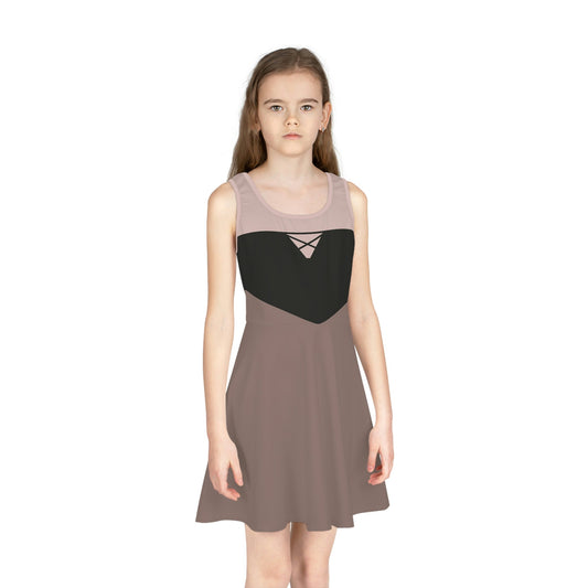 The Briar Rose Girls' Sleeveless Sundress (AOP) All Over PrintAOPAOP Clothing#tag4##tag5##tag6#