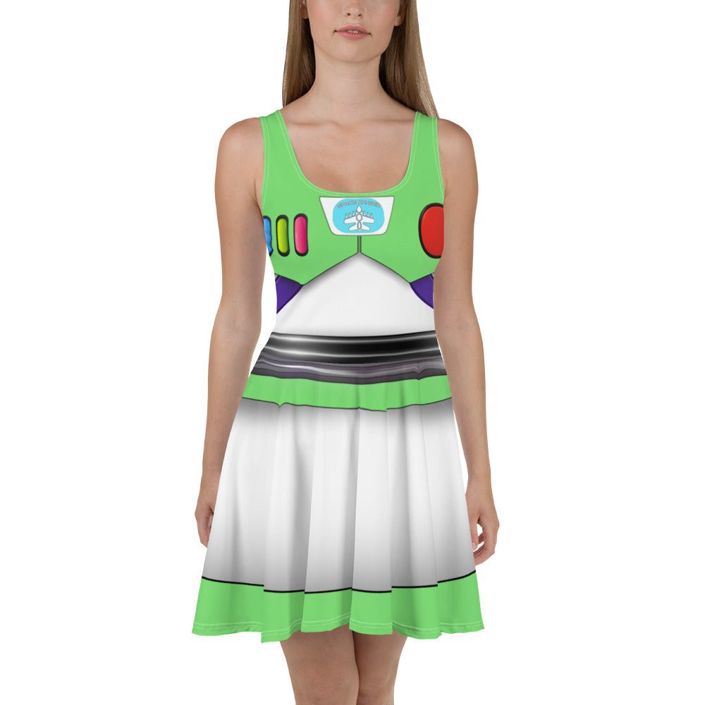 The Buzz Skater Dress- Cosplay, Bounding, Running Costume adult disneybuzz dressbuzz lightyear#tag4##tag5##tag6#