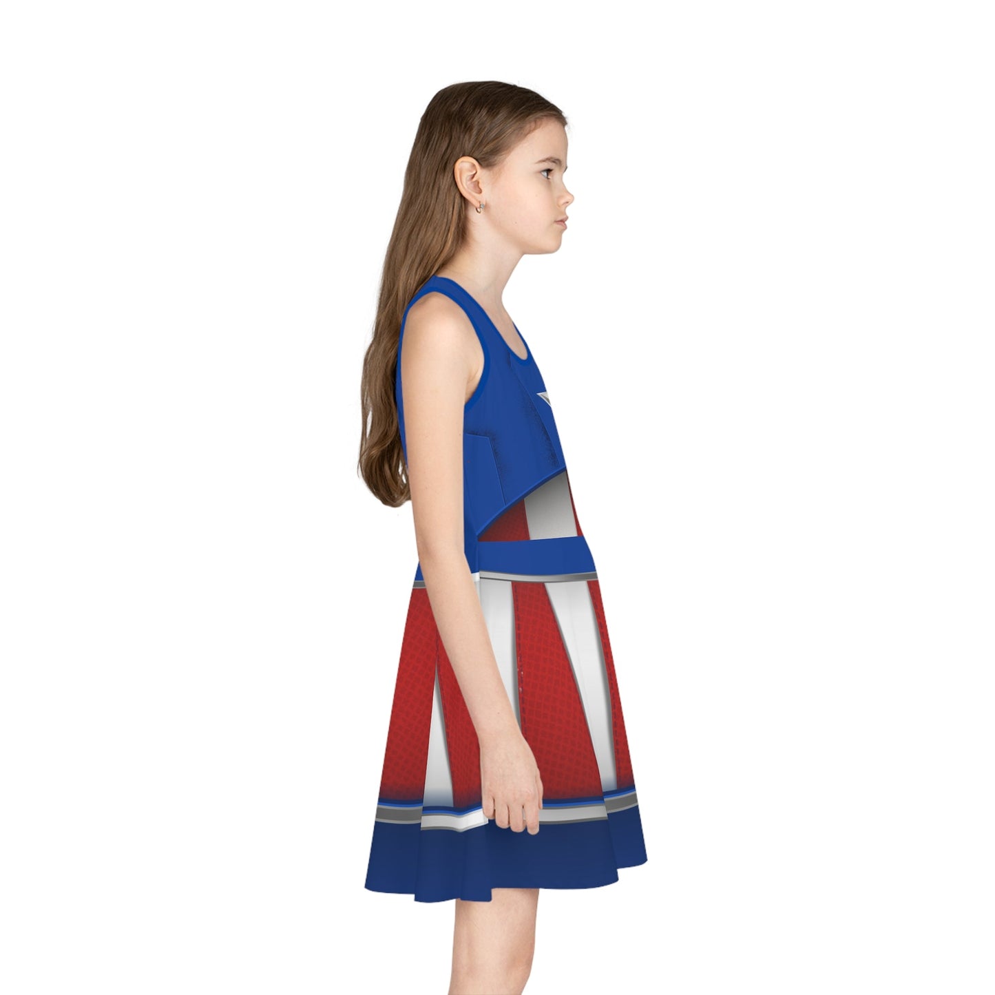 The Captain Girls' Sleeveless Sundress All Over PrintAOPAOP Clothing#tag4##tag5##tag6#
