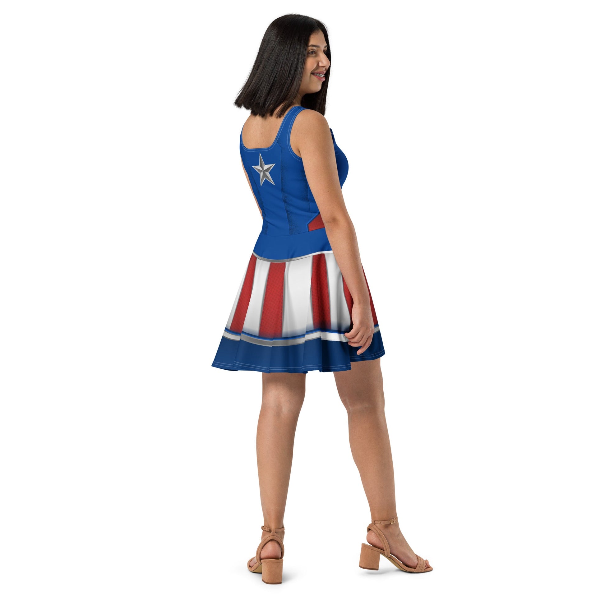 The Captain Skater Dress active wearactivewearavengers#tag4##tag5##tag6#