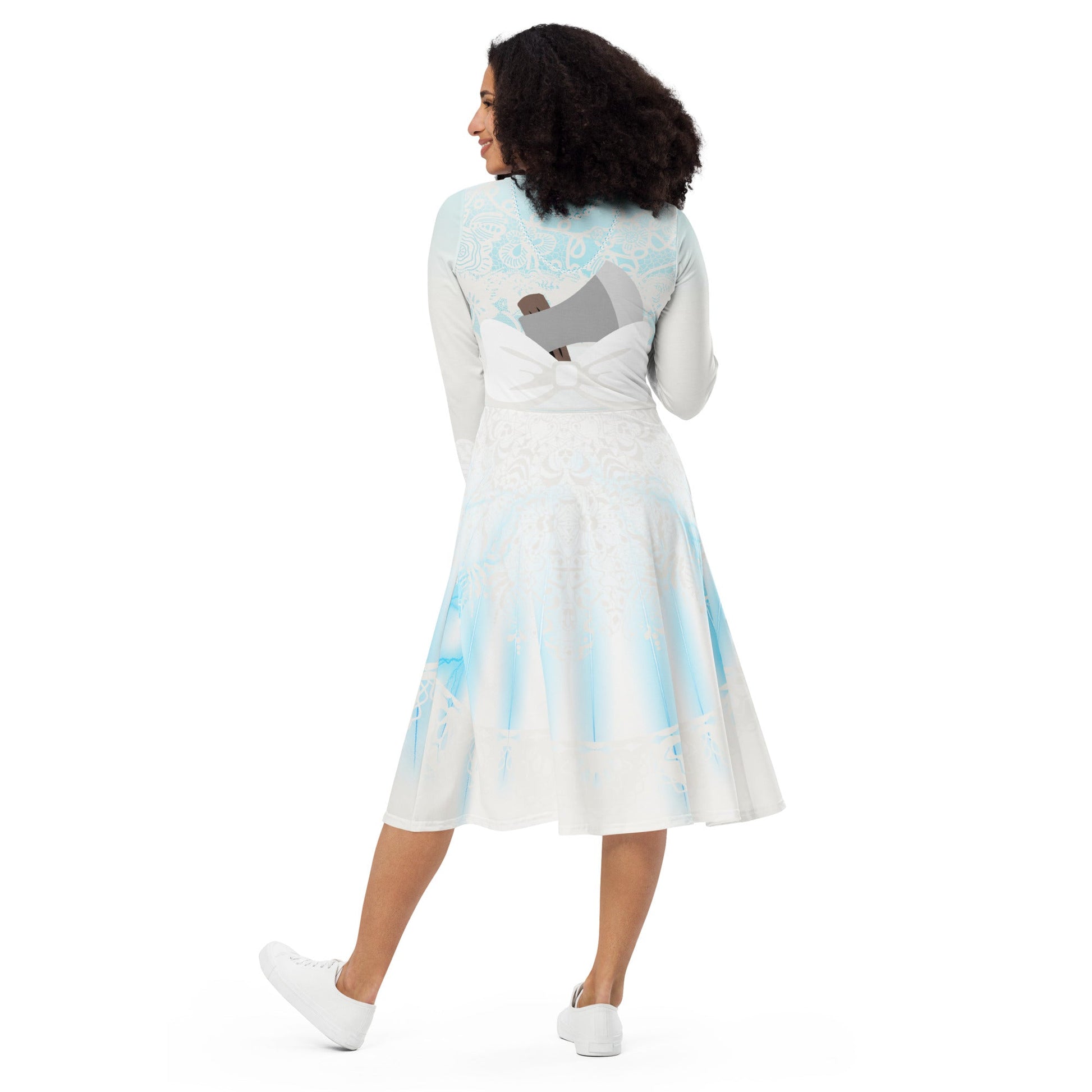 The Constance long sleeve midi dress constance brideconstance costumedisney bounding#tag4##tag5##tag6#