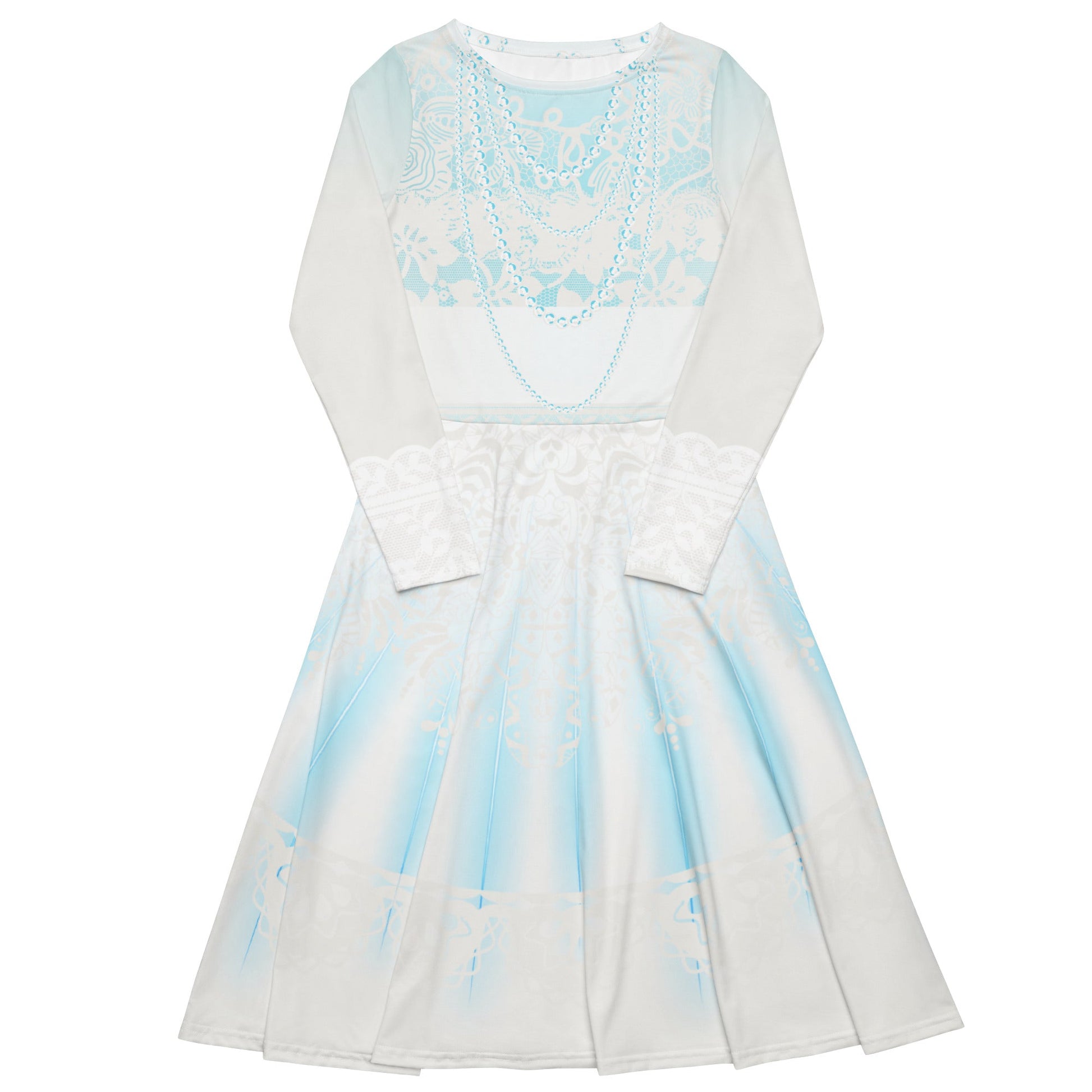 The Constance long sleeve midi dress constance brideconstance costumedisney bounding#tag4##tag5##tag6#