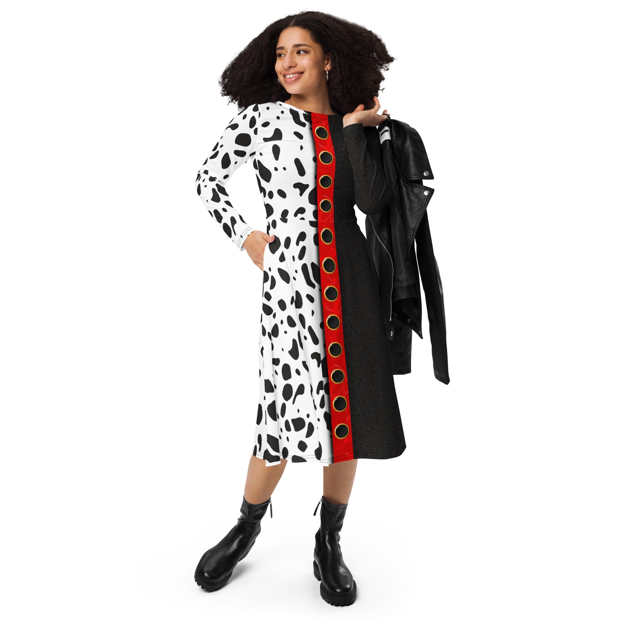 The Cruella long sleeve midi dress 6XL The Cruella long sleeve midi dress 6XL