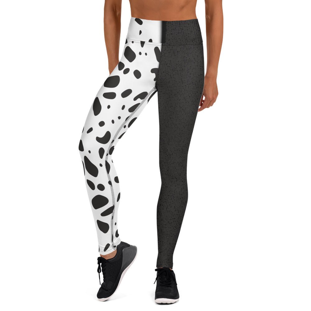 The Cruella Yoga Leggings 101 dalmationsactive wearcruella devil#tag4##tag5##tag6#