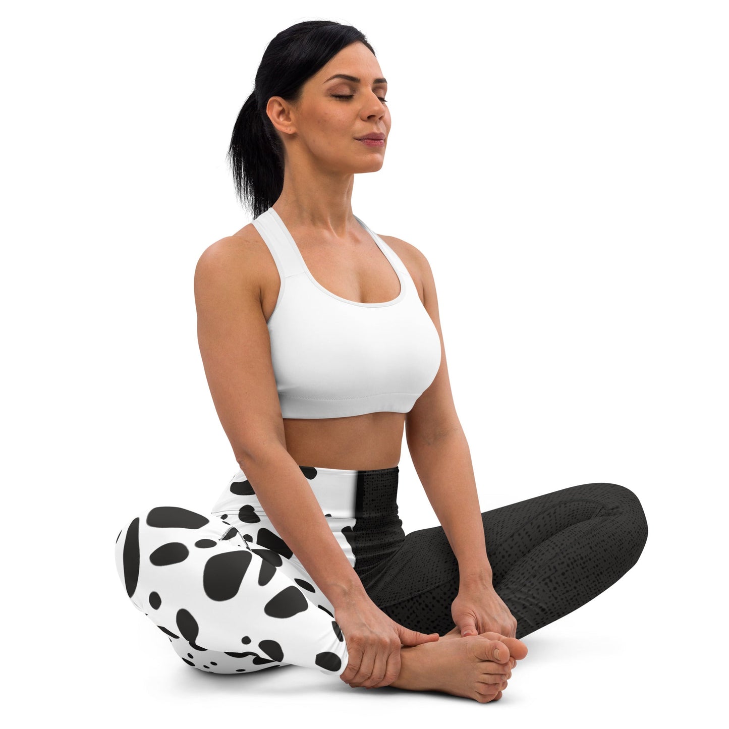 The Cruella Yoga Leggings 101 dalmationsactive wearcruella devil#tag4##tag5##tag6#