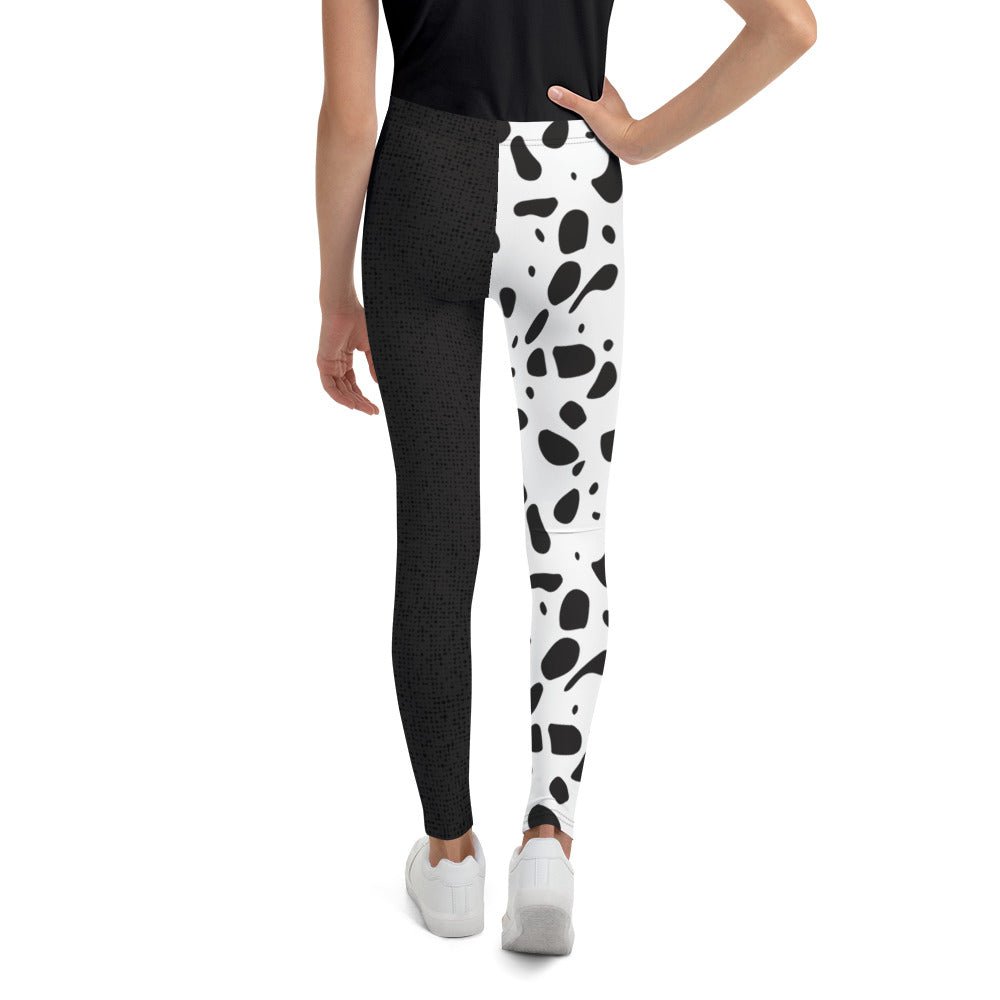 The Cruella Youth Leggings 101 dalmationsactive wearcruella devil#tag4##tag5##tag6#