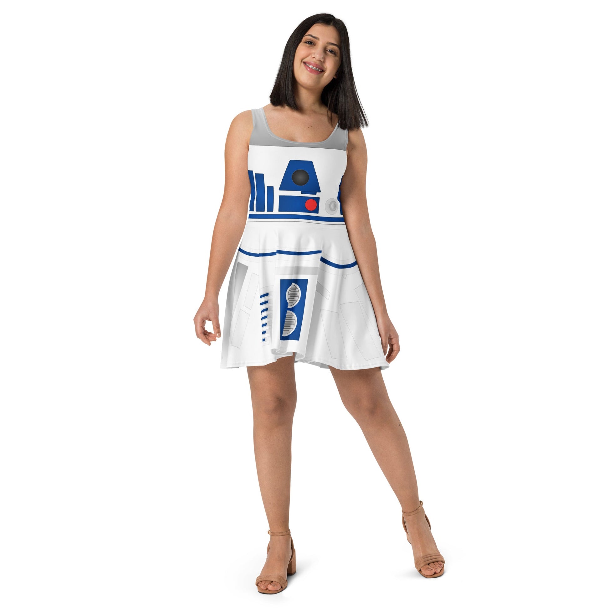 The Droid Skater Dress adult cosplayadult r2d2 costumeWrong Lever Clothing