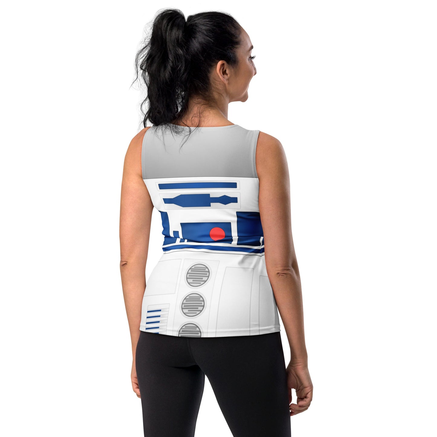 The Droid Tank Top adult cosplayadult r2d2 costumeWrong Lever Clothing