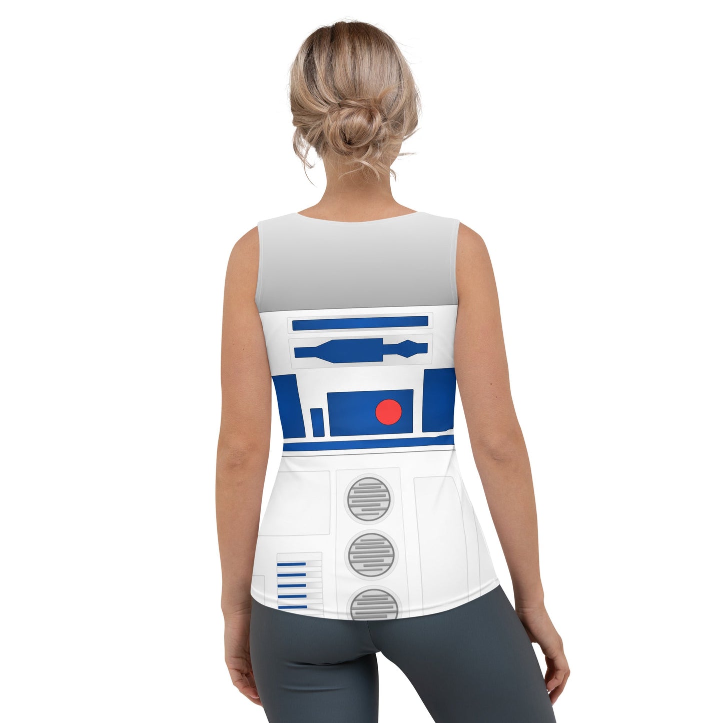 The Droid Tank Top adult cosplayadult r2d2 costumeWrong Lever Clothing