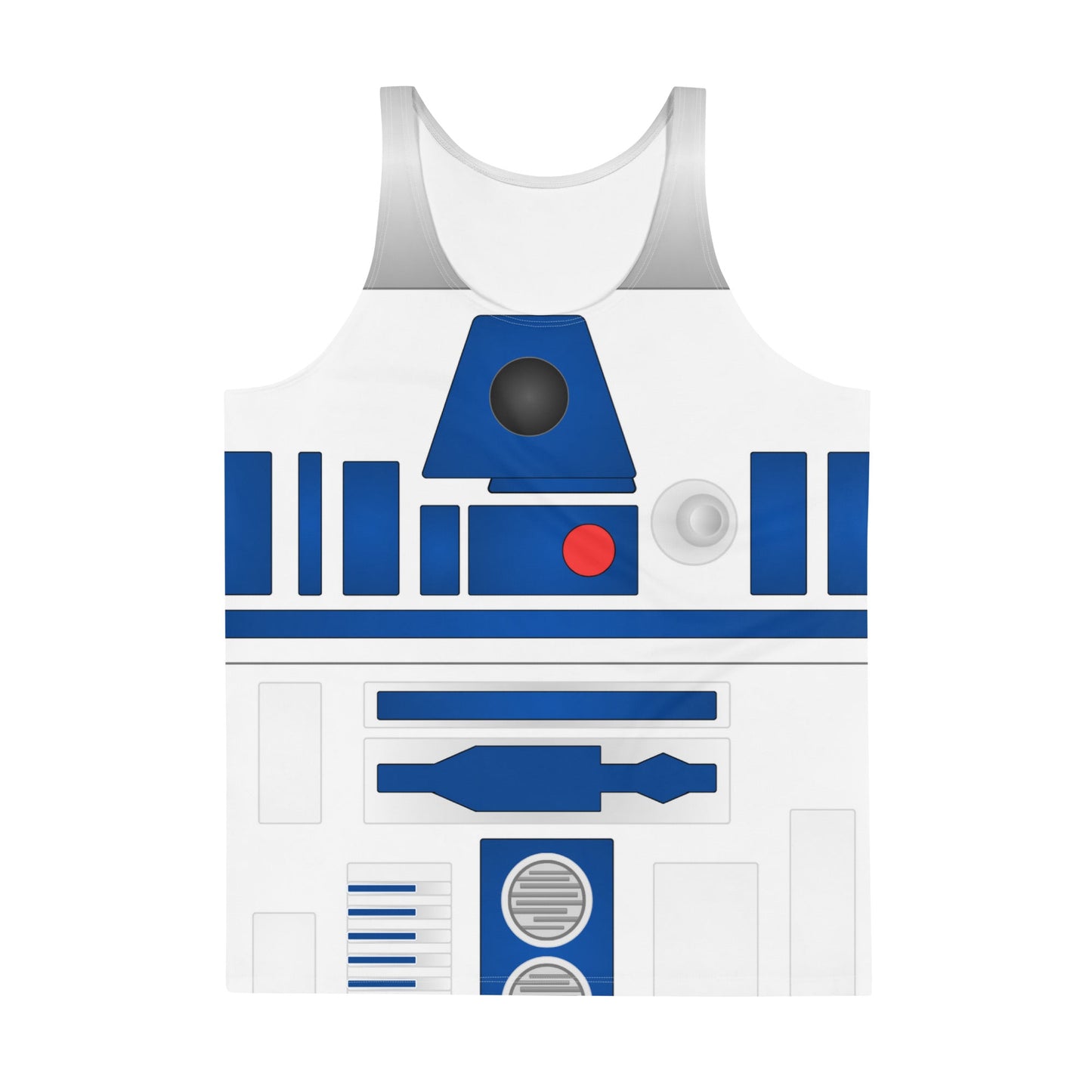 The Droid Unisex Tank Top adult cosplayadult r2d2 costumeWrong Lever Clothing
