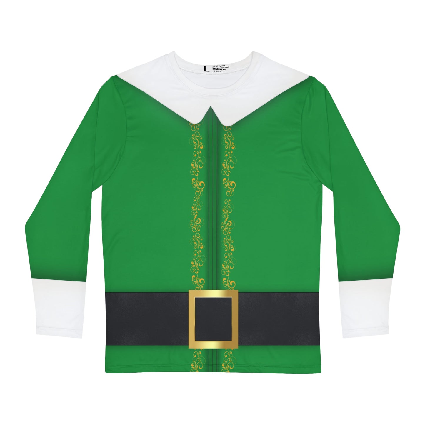 The Elf Men's Long Sleeve Shirt adult christmas dressadult christmas topAll Over Print#tag4##tag5##tag6#