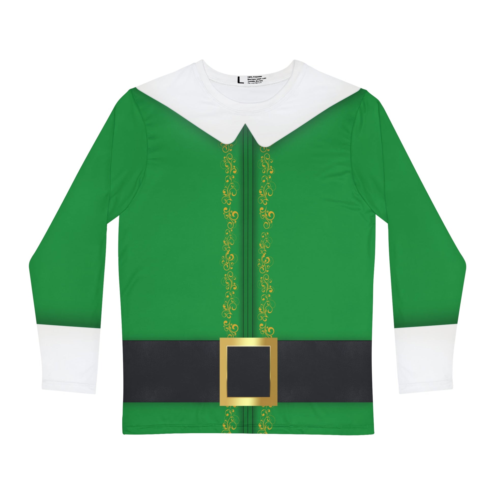 The Elf Men's Long Sleeve Shirt adult christmas dressadult christmas topAll Over Print#tag4##tag5##tag6#
