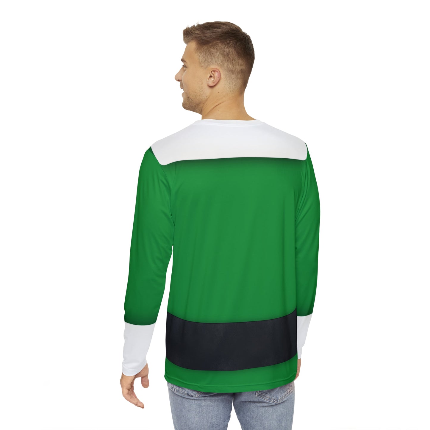 The Elf Men's Long Sleeve Shirt adult christmas dressadult christmas topAll Over Print#tag4##tag5##tag6#